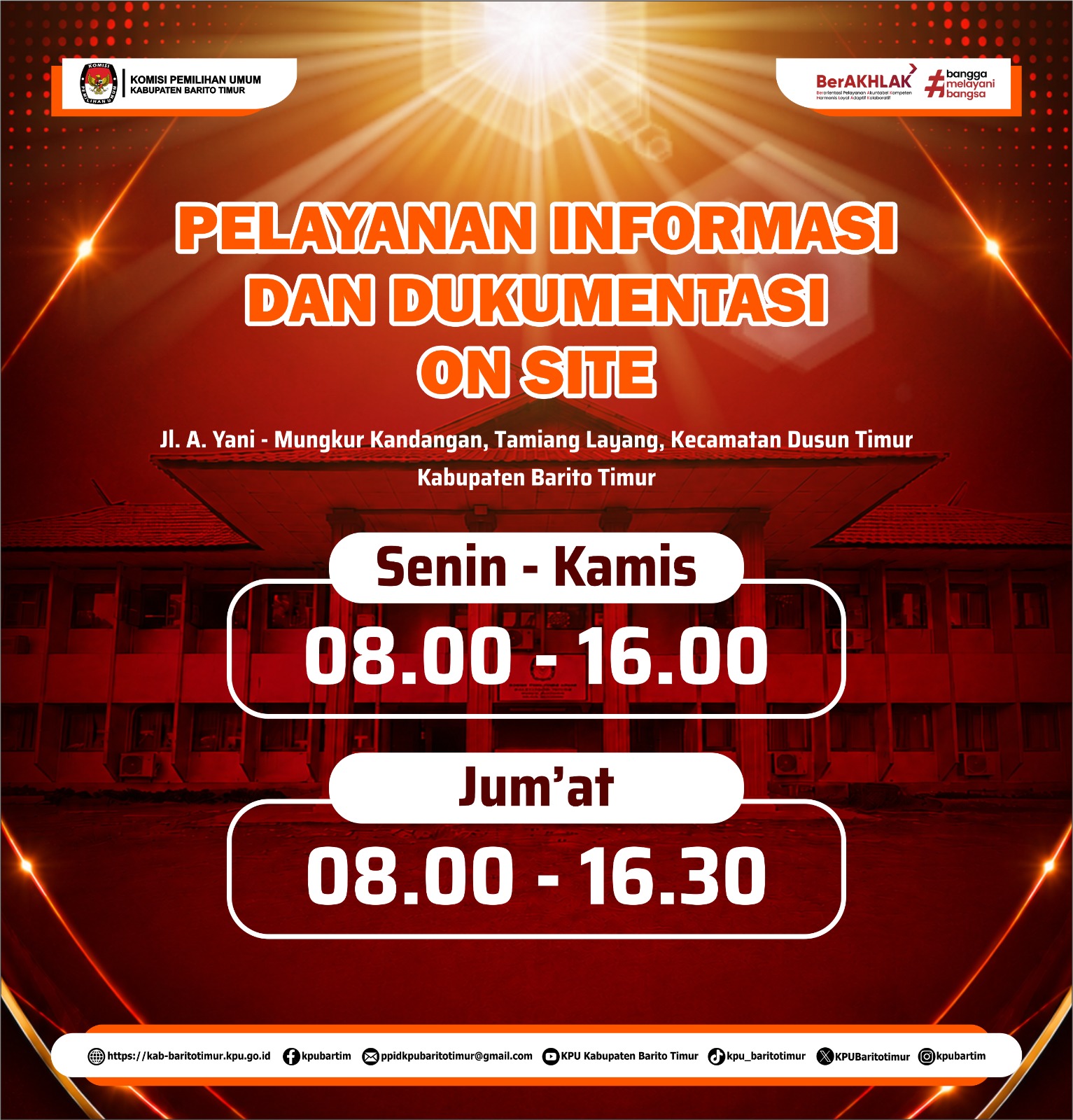 Jam Pelayanan Informasi Publik